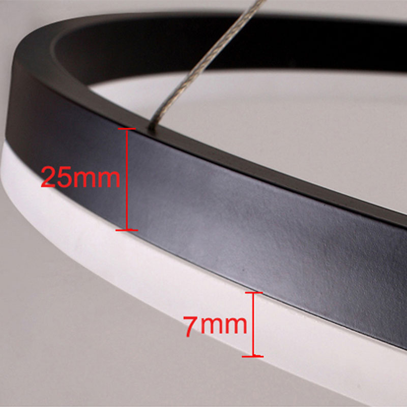 LunaGlow – Lustre circulaire en métal élégant