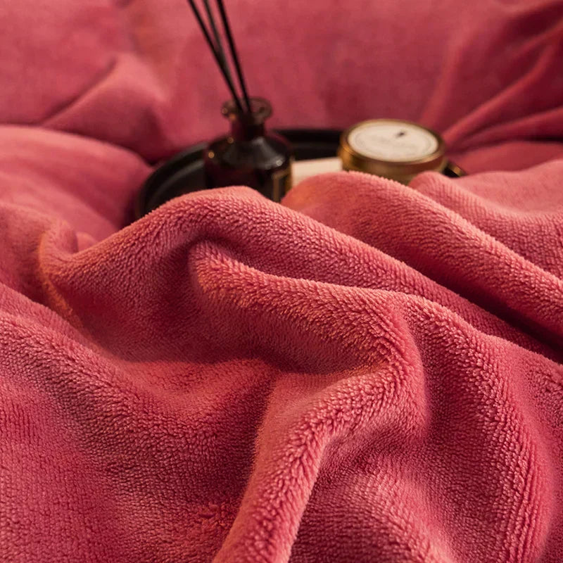 CozyRoyal – Housse de Couette en Velours Doux et Élégant