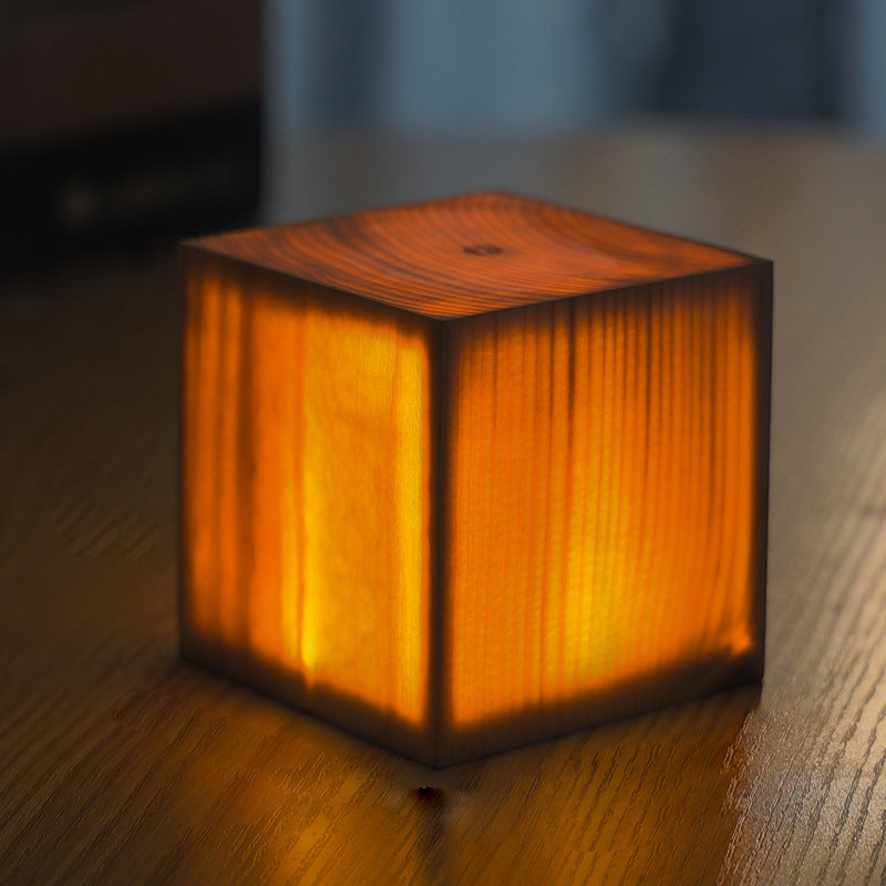 GloedHout - Lampe de Table avec Batterie Intégrée et Contrôle Tactile LED pour Chambre et Bureau