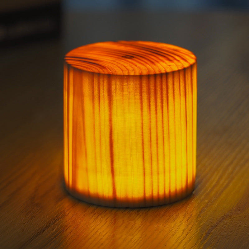 GloedHout - Lampe de Table avec Batterie Intégrée et Contrôle Tactile LED pour Chambre et Bureau