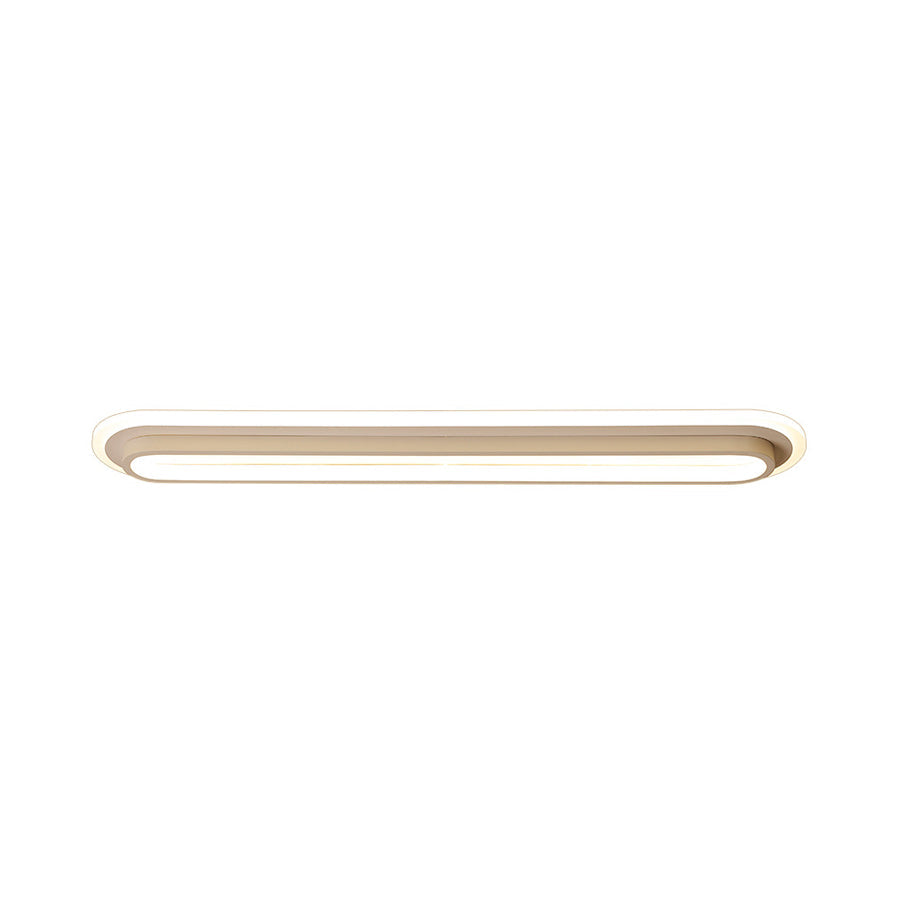 Ovaluxe – Éclairage LED ovale en noir et blanc
