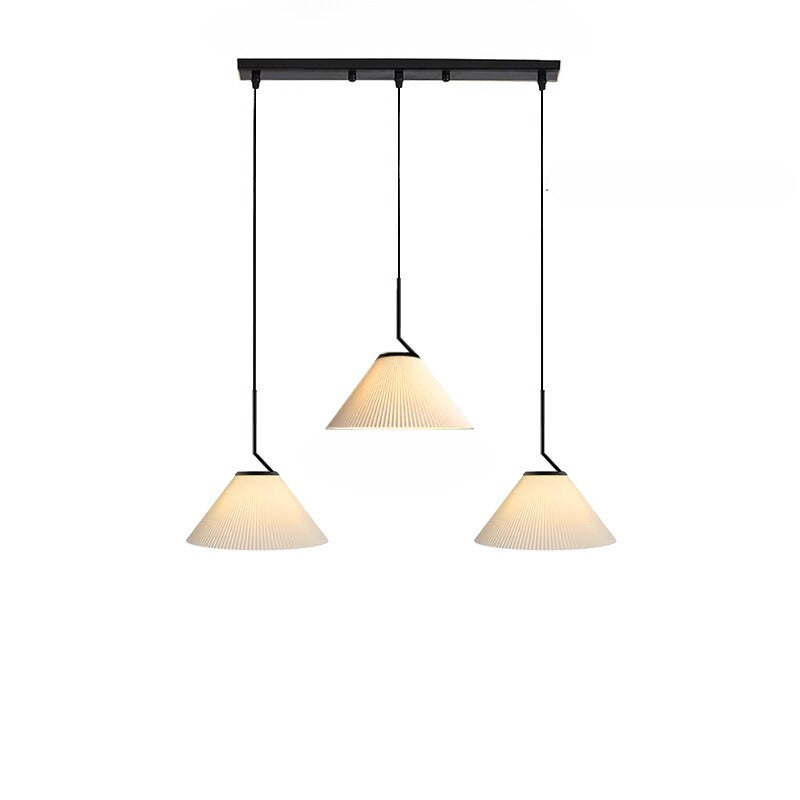 CrèmeNord – Suspension Plissée au Charme Scandinave