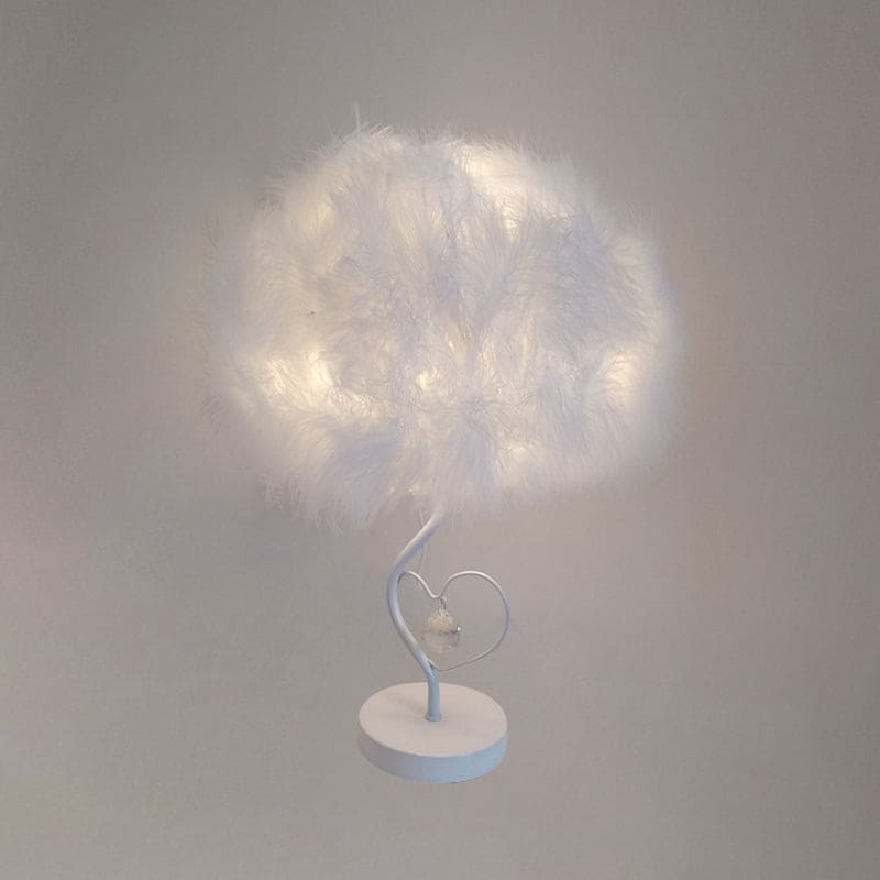 EvoGlow - Lampe de Table Scandinavian Feather Cloud