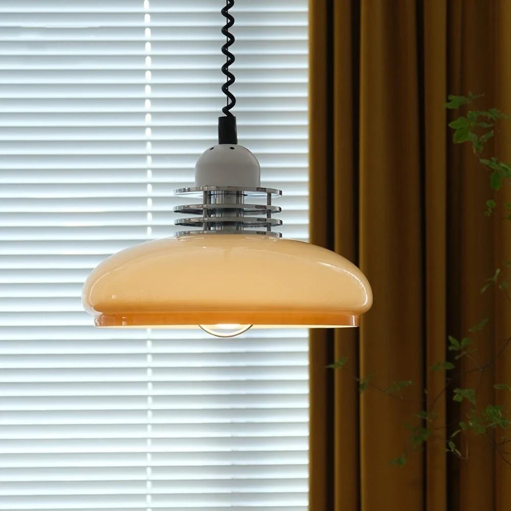 FormaMedio | Plafonnier Bauhaus en Verre – Suspension Artistique et Moderne