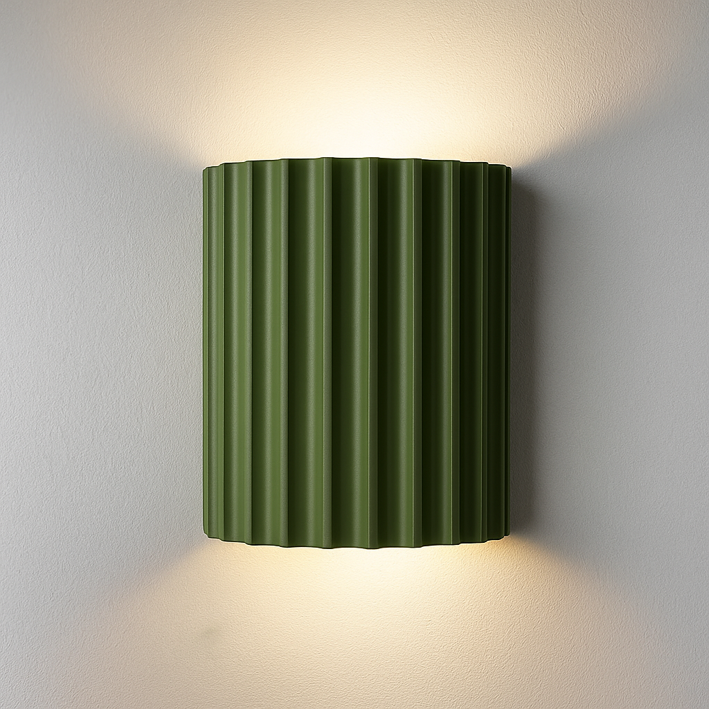 ArtiGlow | Applique Murale Moderne en Résine – Éclairage LED Artistique – 14 x 8 x 16,5 cm