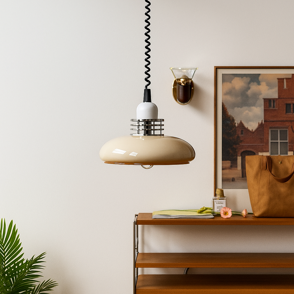 FormaMedio | Plafonnier Bauhaus en Verre – Suspension Artistique et Moderne