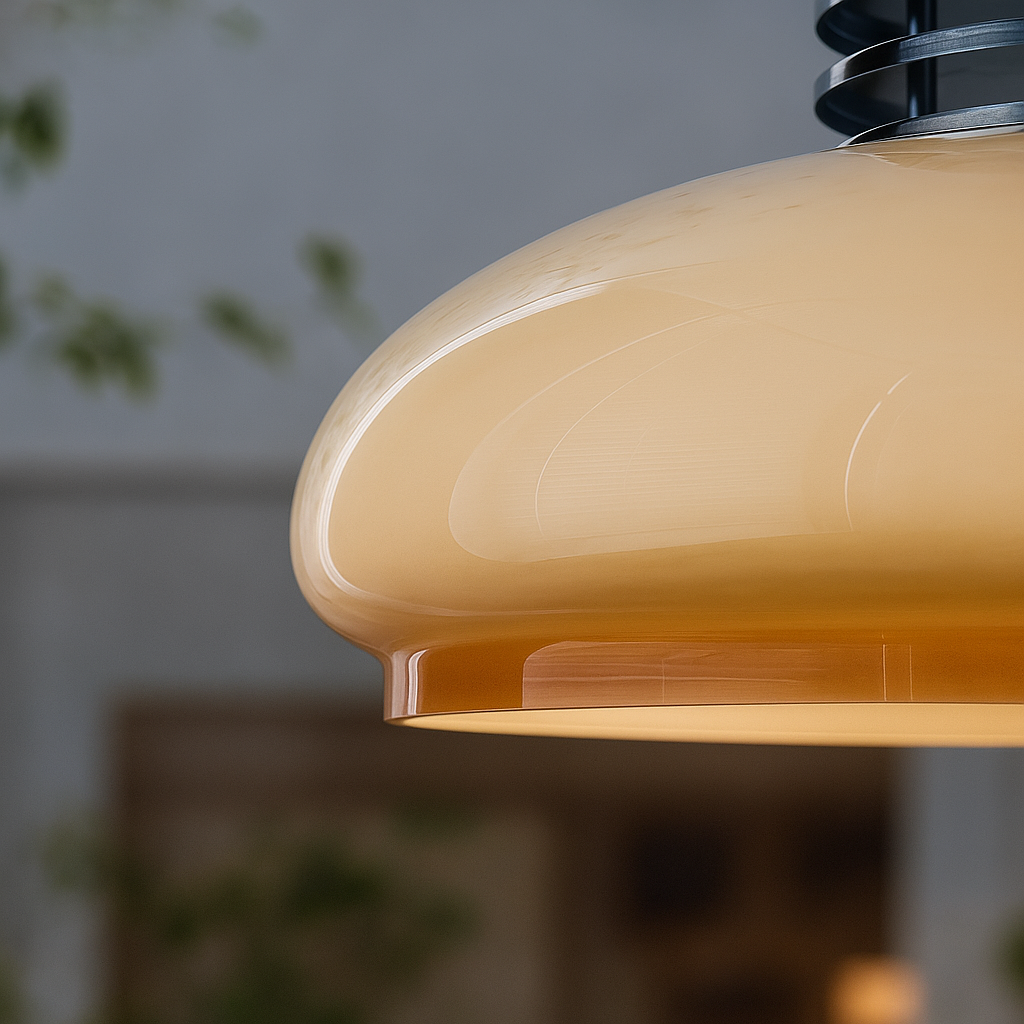 FormaMedio | Plafonnier Bauhaus en Verre – Suspension Artistique et Moderne