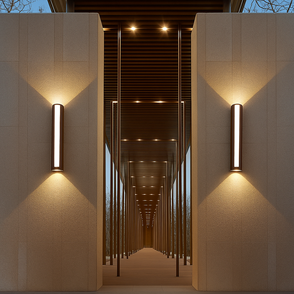 FERLINO | Applique Murale Extérieure LED – Design en Aluminium – IP65 – Disponible en 4 Puissances