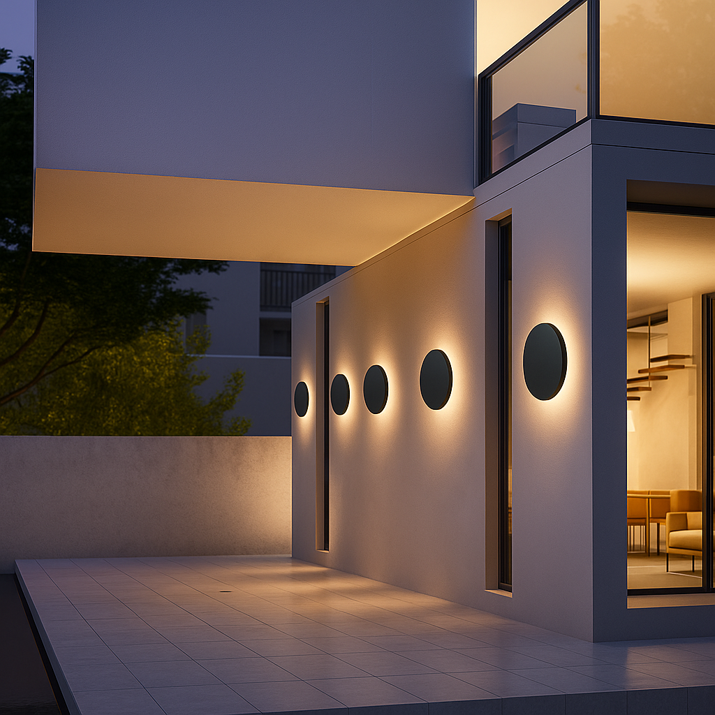 Ecobright – Applique Murale Extérieure LED à Faible Consommation – Étanche & Moderne