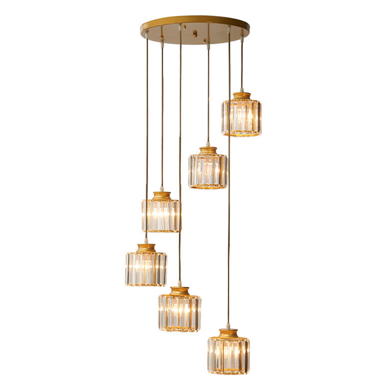 LumiDrum - Suspension en aluminium moderne