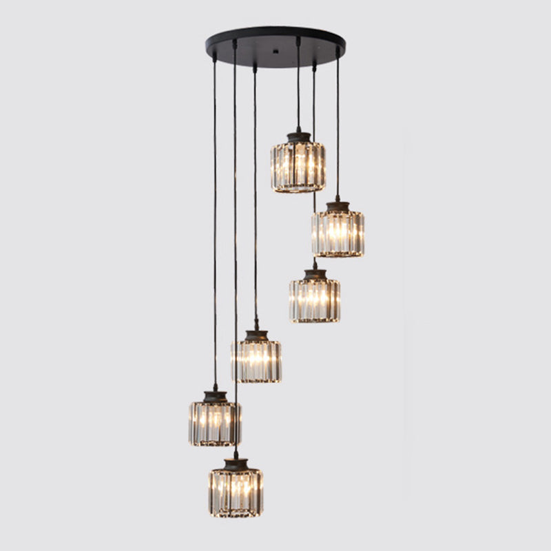 LumiDrum - Suspension en aluminium moderne
