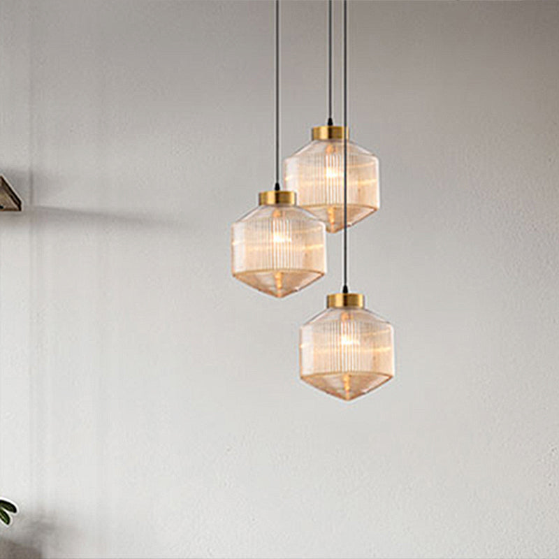 ÉclatRond - Lustre Trommel Contemporain