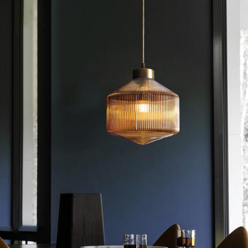 ÉclatRond - Lustre Trommel Contemporain