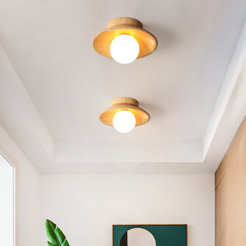 ChicWood | Lampe Plafond Design en Bois