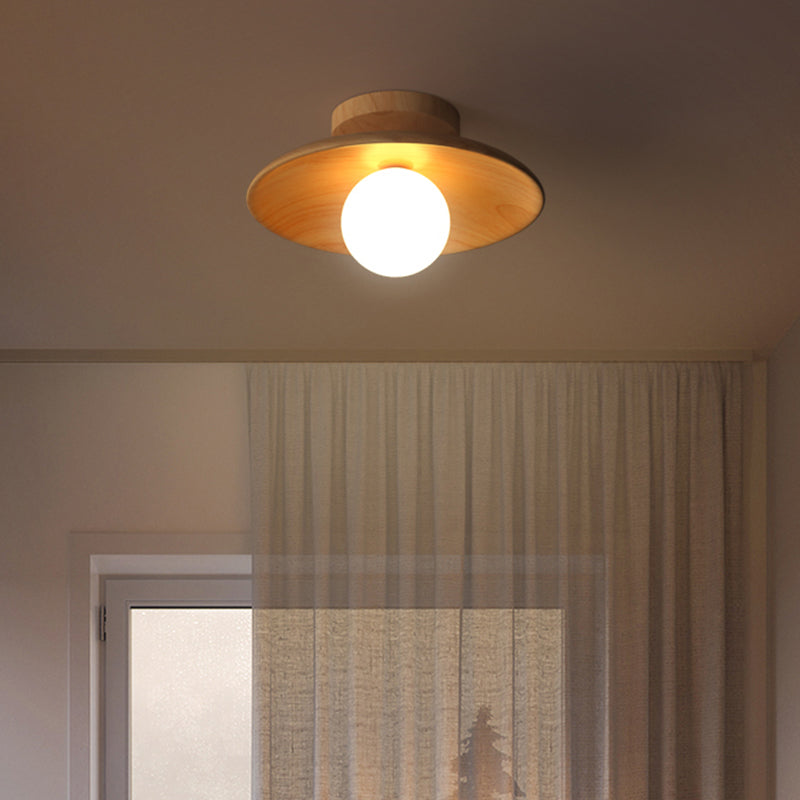 ChicWood | Lampe Plafond Design en Bois