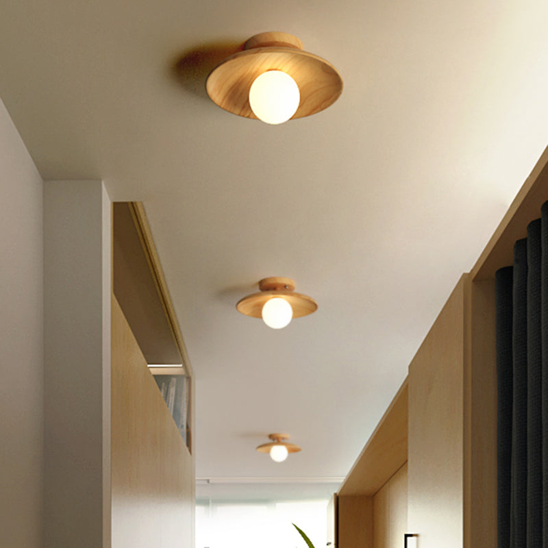 ChicWood | Lampe Plafond Design en Bois
