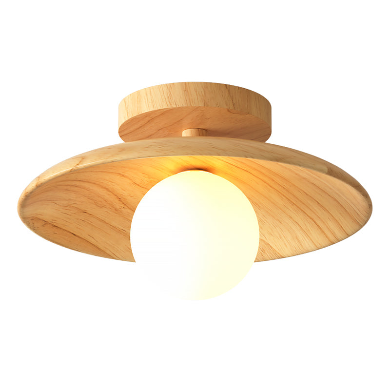 ChicWood | Lampe Plafond Design en Bois