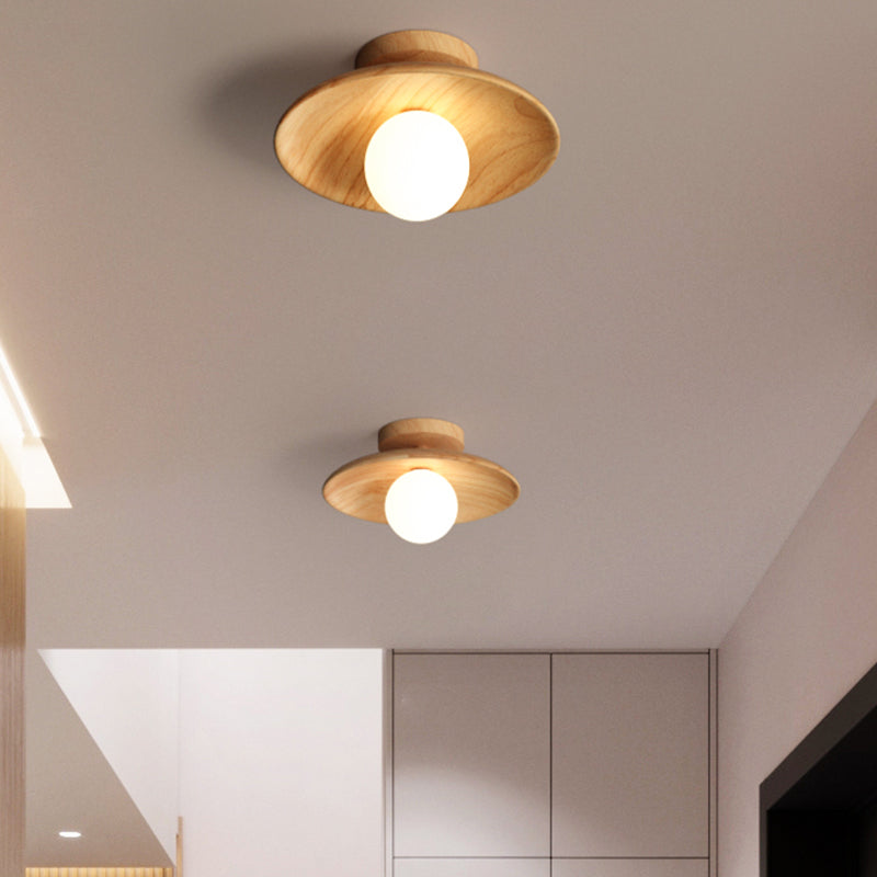 ChicWood | Lampe Plafond Design en Bois