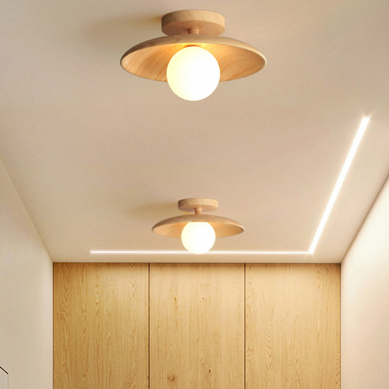 ChicWood | Lampe Plafond Design en Bois