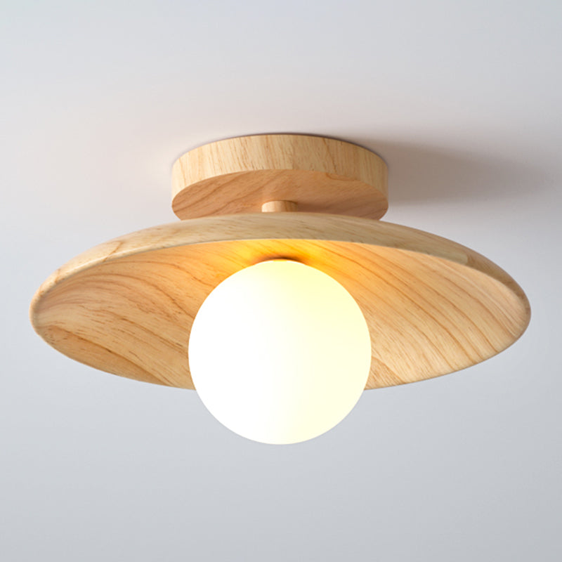 ChicWood | Lampe Plafond Design en Bois