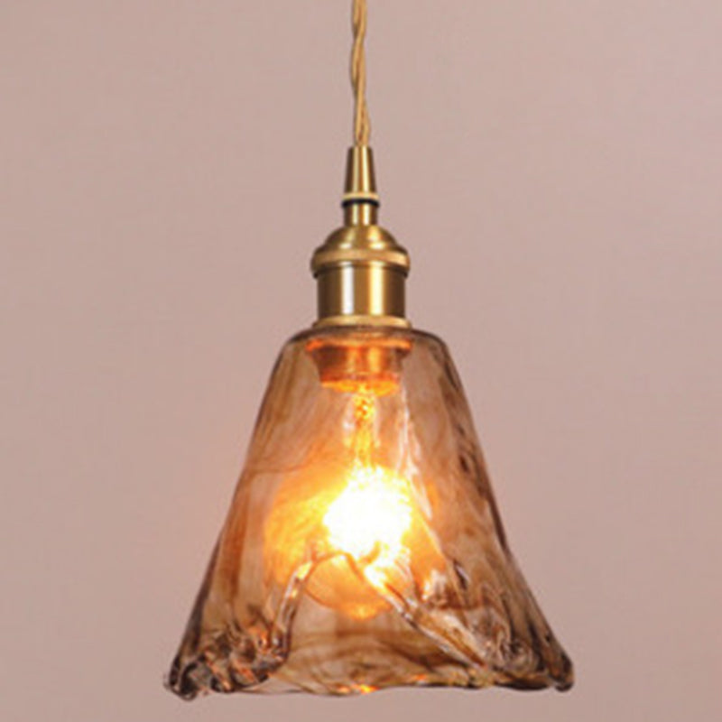 LumièreOvale – Lampe de plafond avec prismes en cristal noir