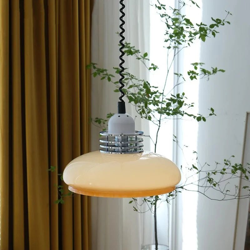 FormaMedio | Plafonnier Bauhaus en Verre – Suspension Artistique et Moderne