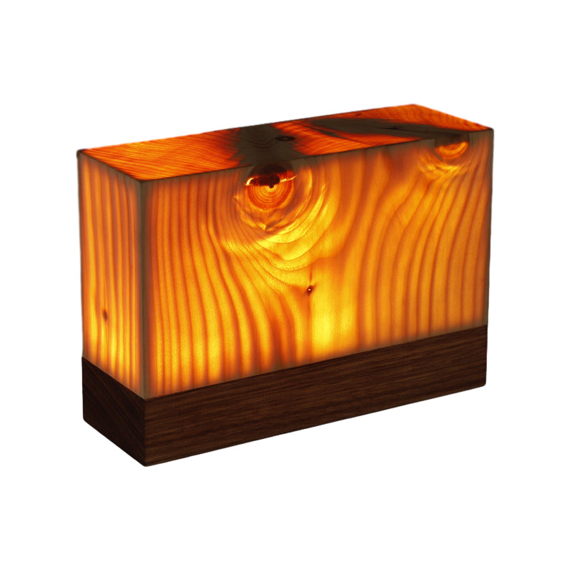 GloedHout - Lampe de Table avec Batterie Intégrée et Contrôle Tactile LED pour Chambre et Bureau