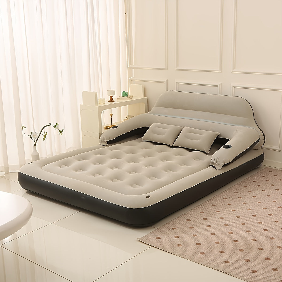 ComfortAir – Matelas Gonflable avec Pompe Intégrée et Dossier