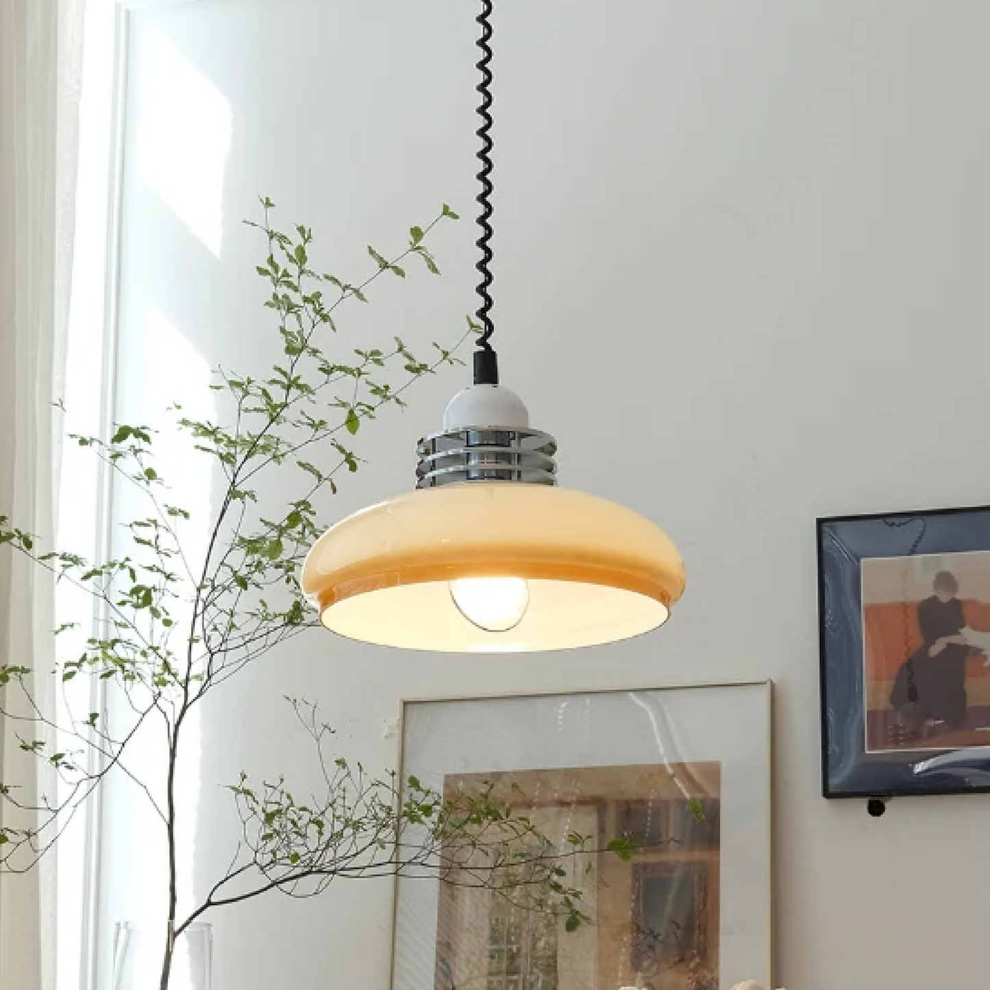FormaMedio | Plafonnier Bauhaus en Verre – Suspension Artistique et Moderne