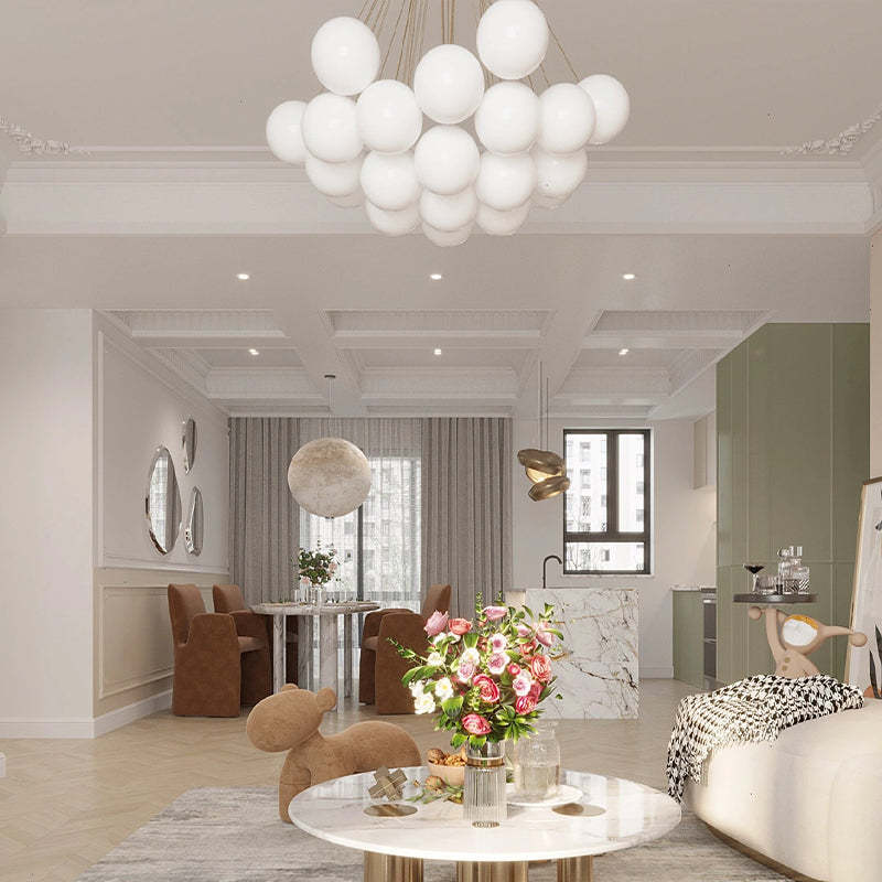 GlowSphere – Lampe suspendue LED contemporaine