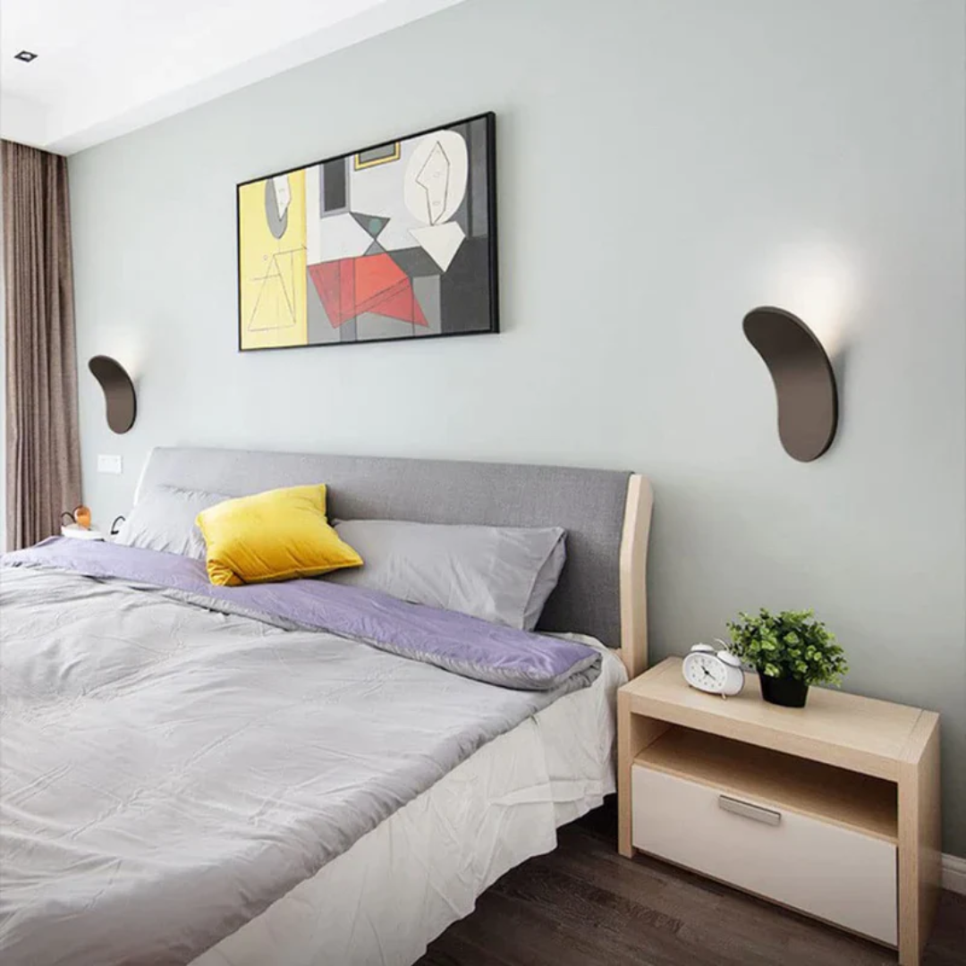 Applique murale design scandinave en métal – Éclairage LED moderne pour intérieur