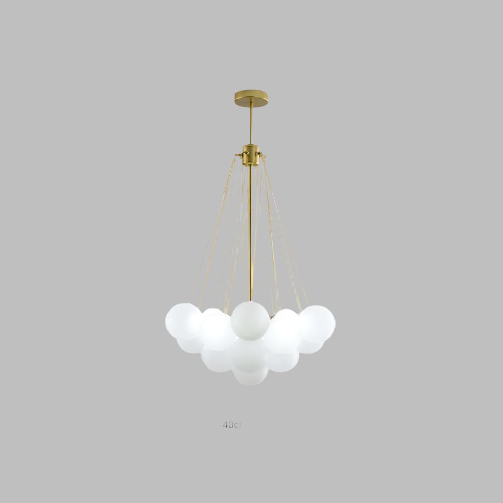 GlowSphere – Lampe suspendue LED contemporaine