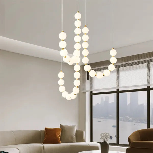ÉclatLuxe - Lustre en Collier Élégant
