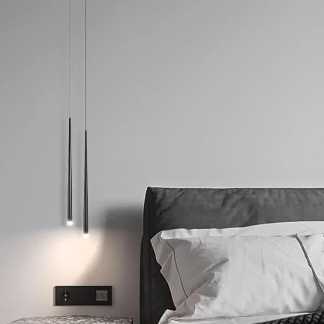 VIRENNA | Suspension Moderne – LED Blanc Chaud – Hauteur Réglable – CRI 96 – Design Goutte Élégant