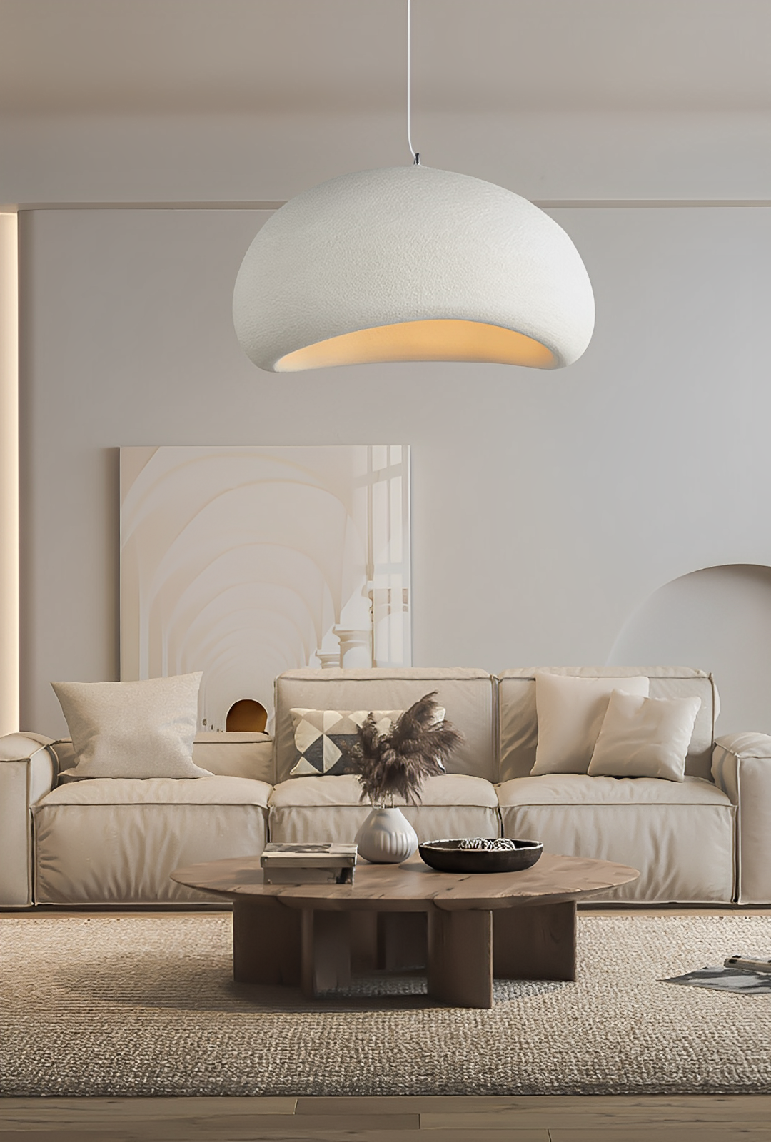 Suspension Kanso – Style Wabi Sabi