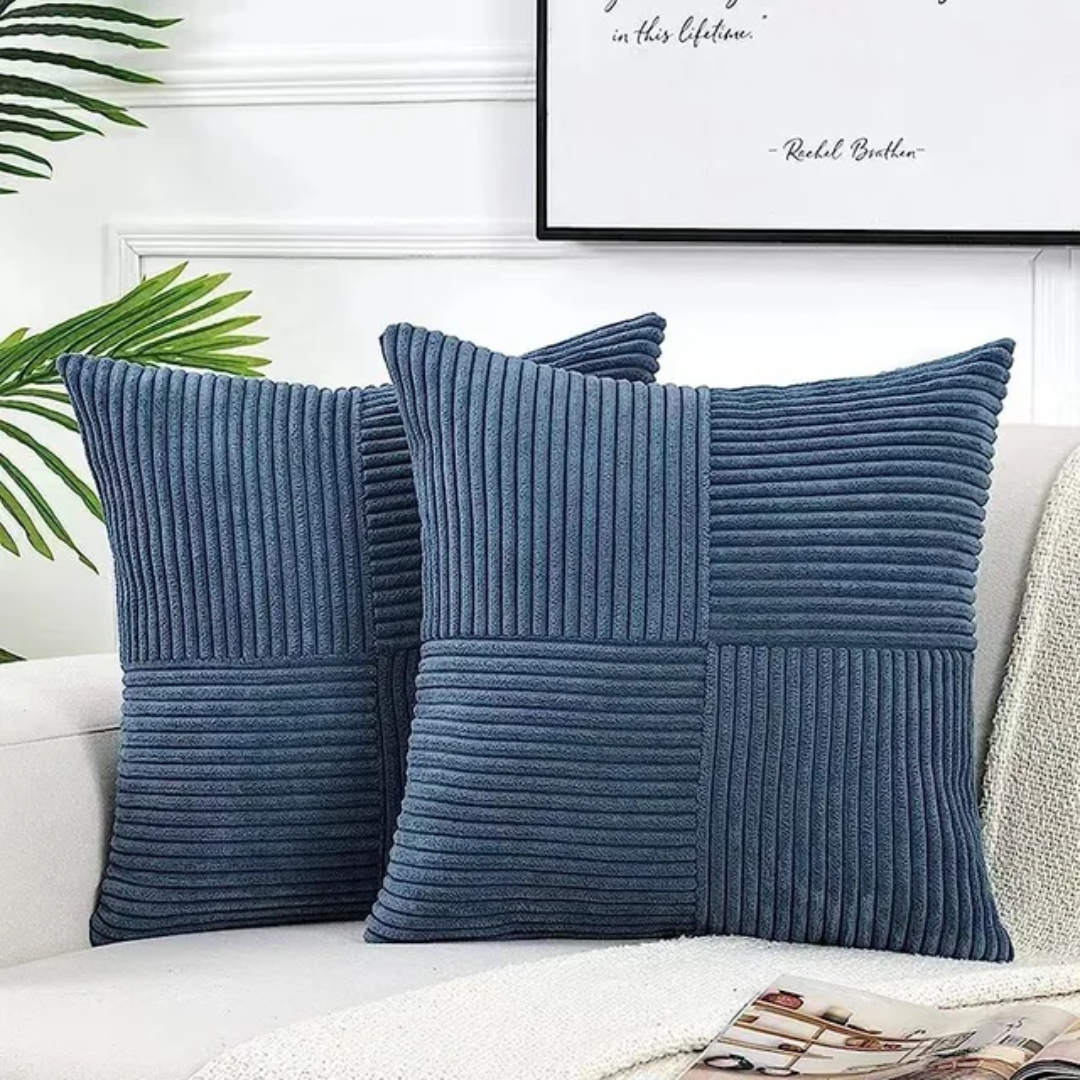 Volyx – Coussin Luxe en Peluche Ultra Douce | 45x45 cm | Élégant & Confortable