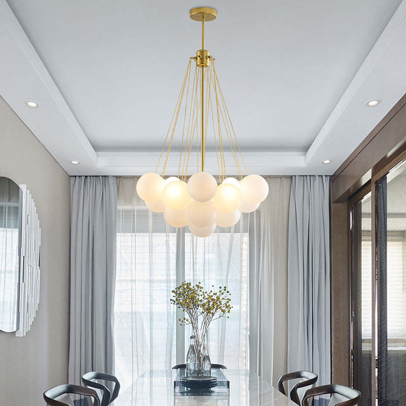 GlowSphere – Lampe suspendue LED contemporaine