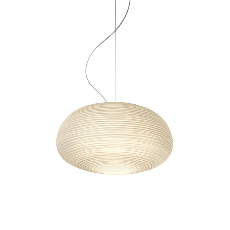 RibbedGlow – Lampe en verre moderne