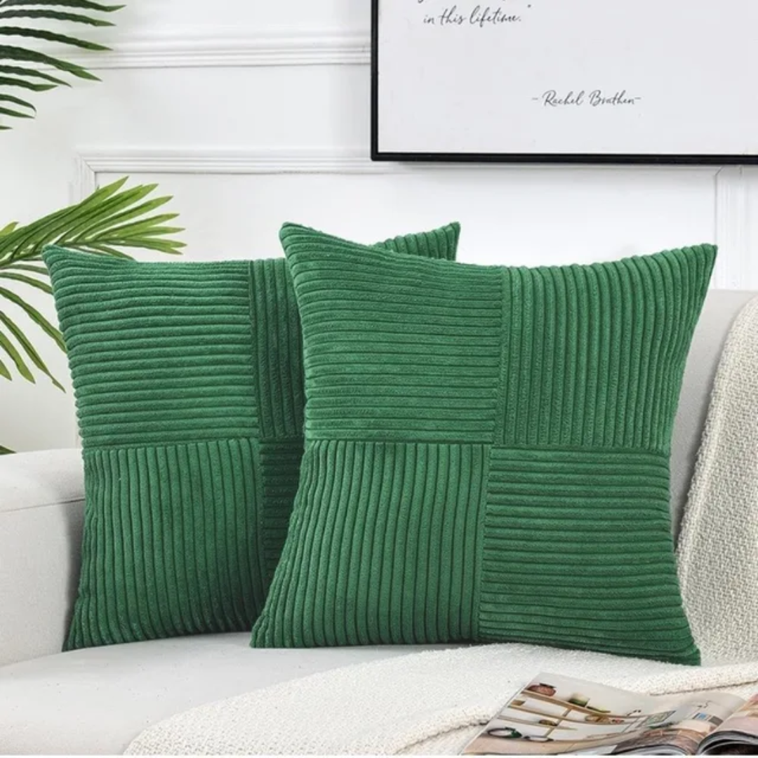 Volyx – Coussin Luxe en Peluche Ultra Douce | 45x45 cm | Élégant & Confortable