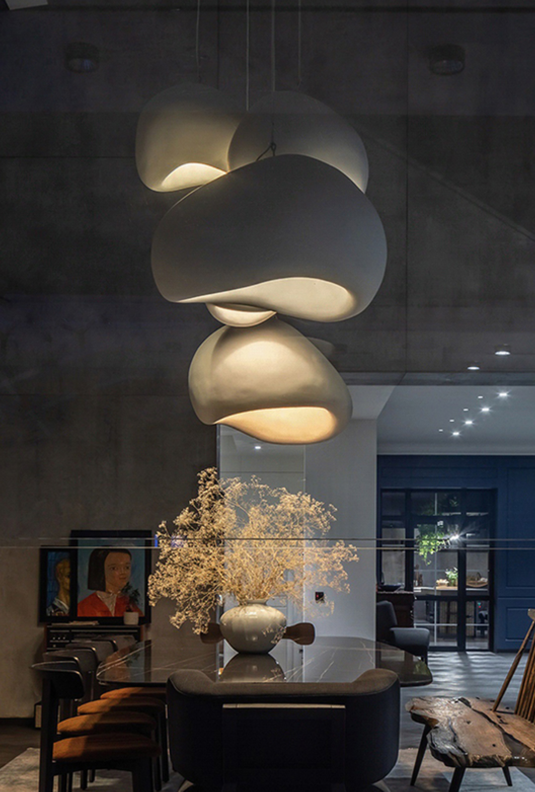 Suspension Kanso – Style Wabi Sabi