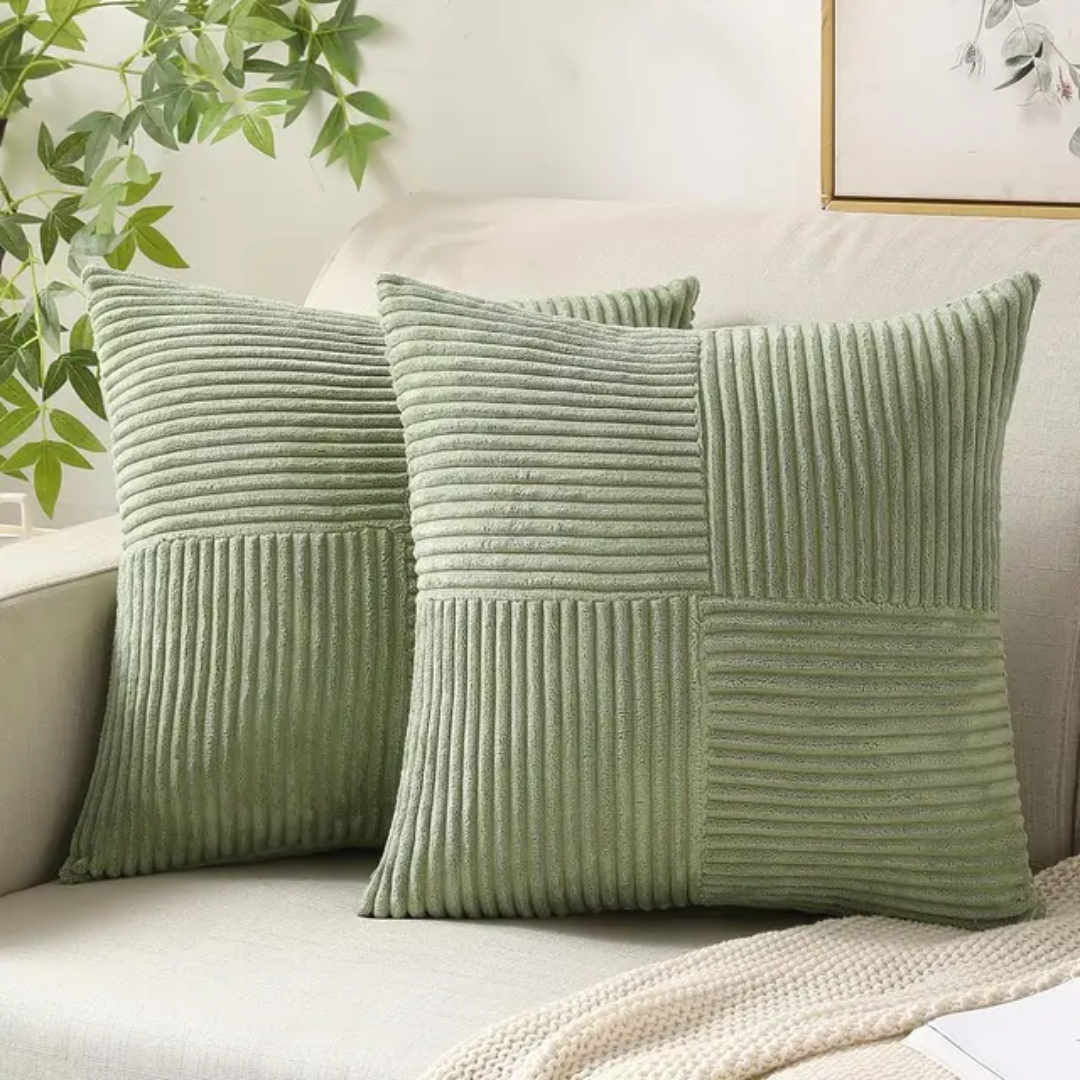 Volyx – Coussin Luxe en Peluche Ultra Douce | 45x45 cm | Élégant & Confortable