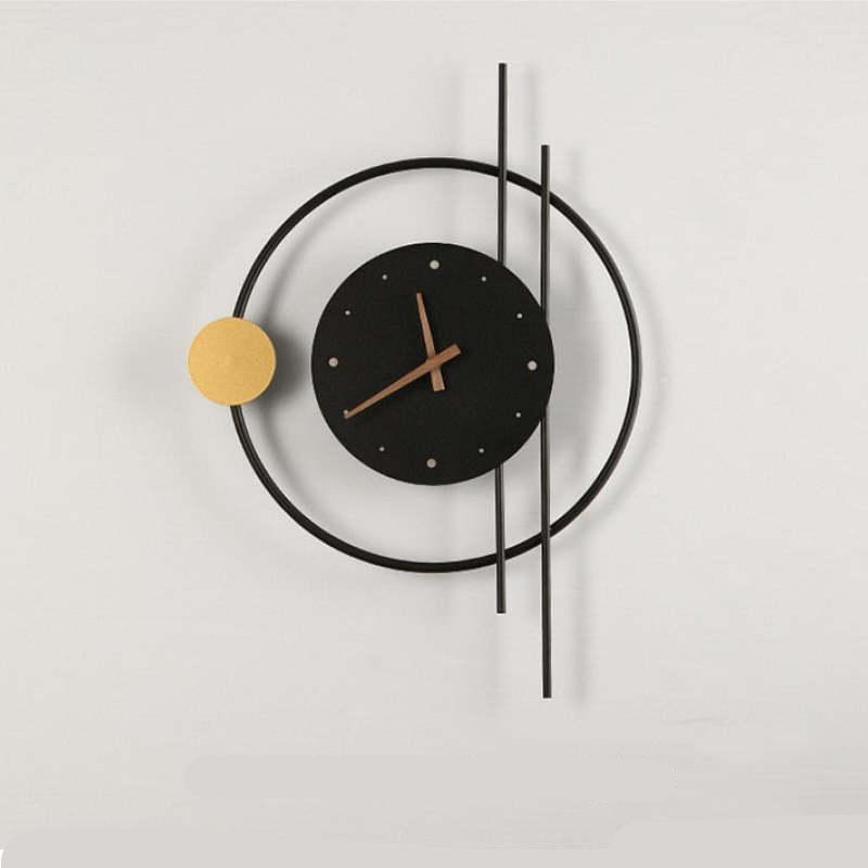 Chronos – Applique Murale Design avec Horloge Intégrée et Éclairage LED