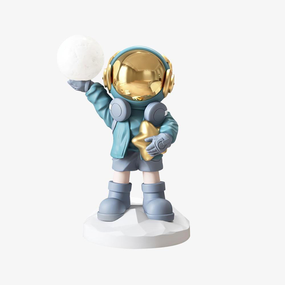 Lampadaire CosmoLume – Astronaute décoratif avec LED intégrée et batterie rechargeable