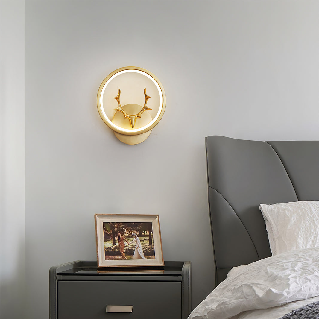 ÉclatNordique – Applique Murale LED Artistique | Changement de Couleur 3 Tons | Finition Or ou Noire