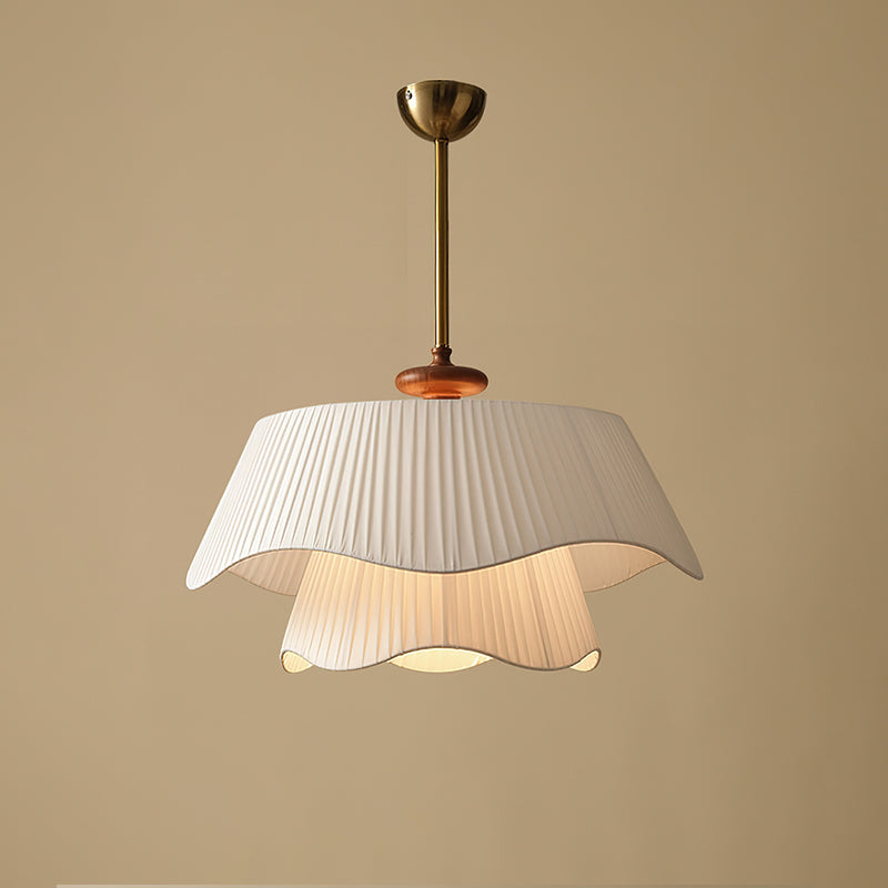 Bellevue | Suspension Design en Métal, Verre et Bois – Élégance Moderne & Éclairage Accueillant
