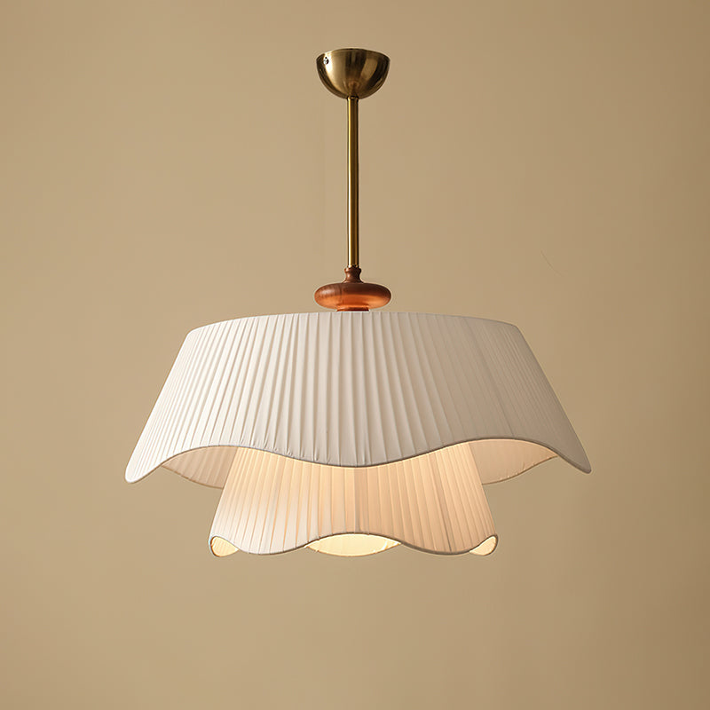 Bellevue | Suspension Design en Métal, Verre et Bois – Élégance Moderne & Éclairage Accueillant