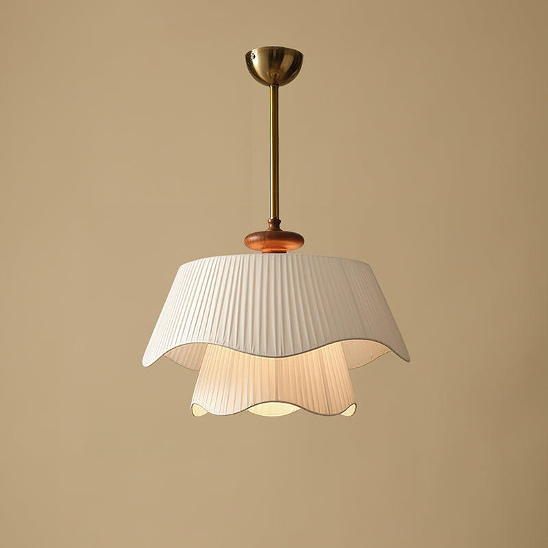 Bellevue | Suspension Design en Métal, Verre et Bois – Élégance Moderne & Éclairage Accueillant