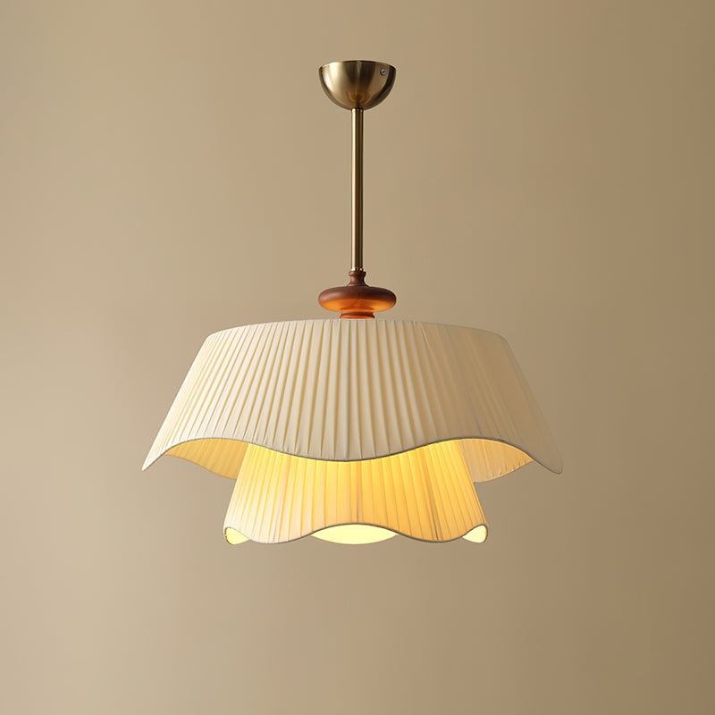 Bellevue | Suspension Design en Métal, Verre et Bois – Élégance Moderne & Éclairage Accueillant
