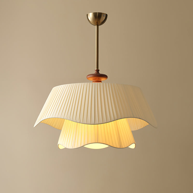 Bellevue | Suspension Design en Métal, Verre et Bois – Élégance Moderne & Éclairage Accueillant