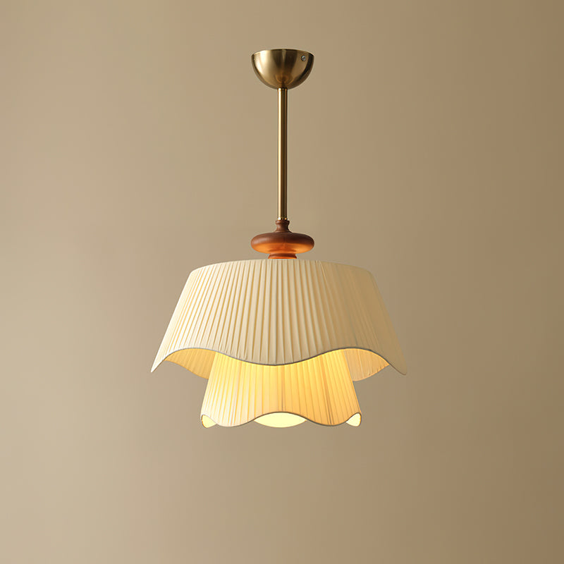 Bellevue | Suspension Design en Métal, Verre et Bois – Élégance Moderne & Éclairage Accueillant